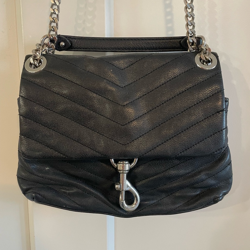 Rebecca Minkoff Black Edie Crossbody